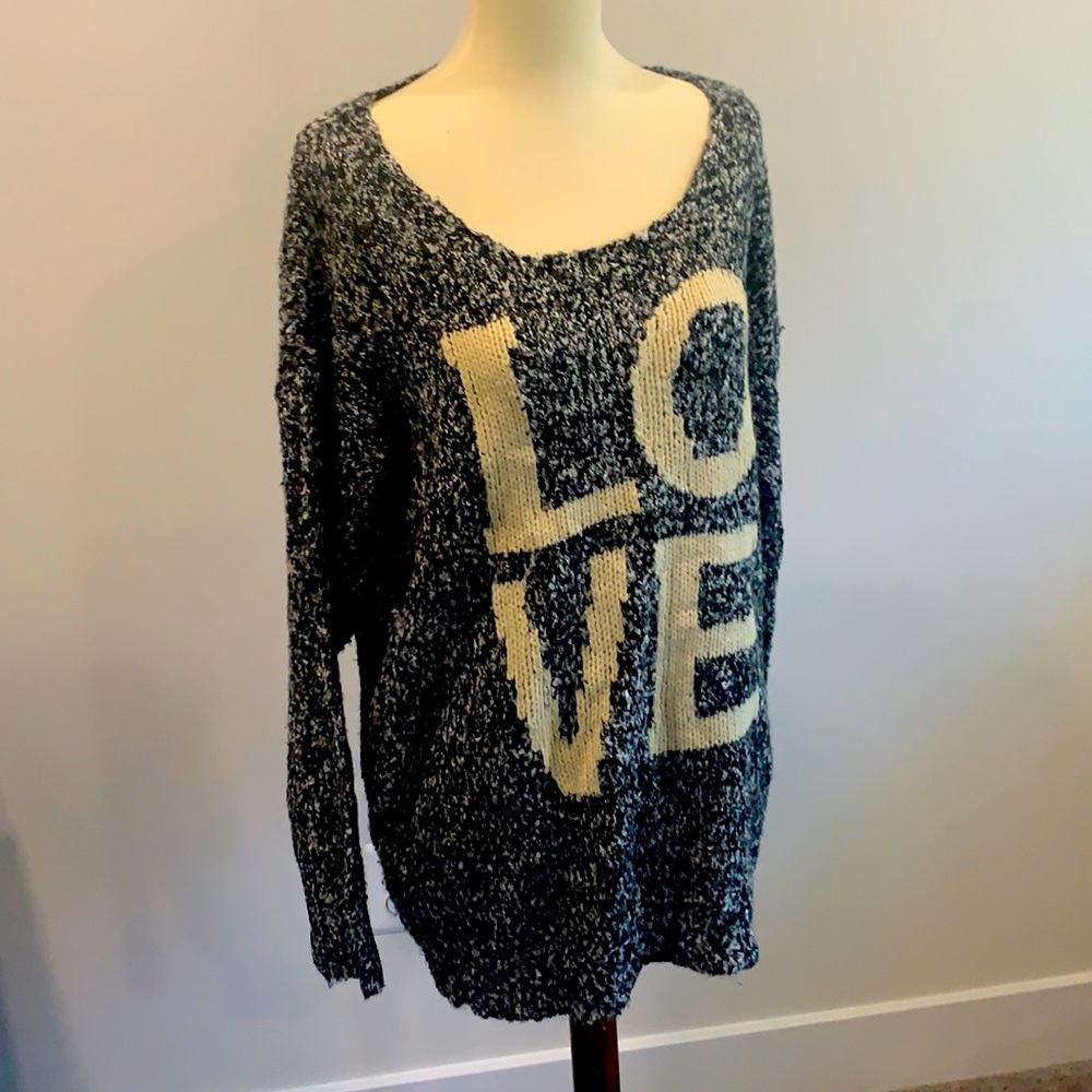 Oversized sweater!